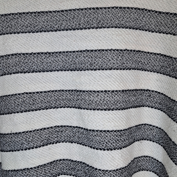 Style & Co. Black and White Woven Top Size Meduim #195 - Picture 3 of 7